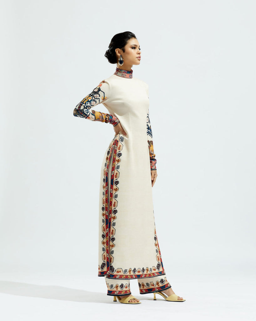 White Blanka Dress HED-0032