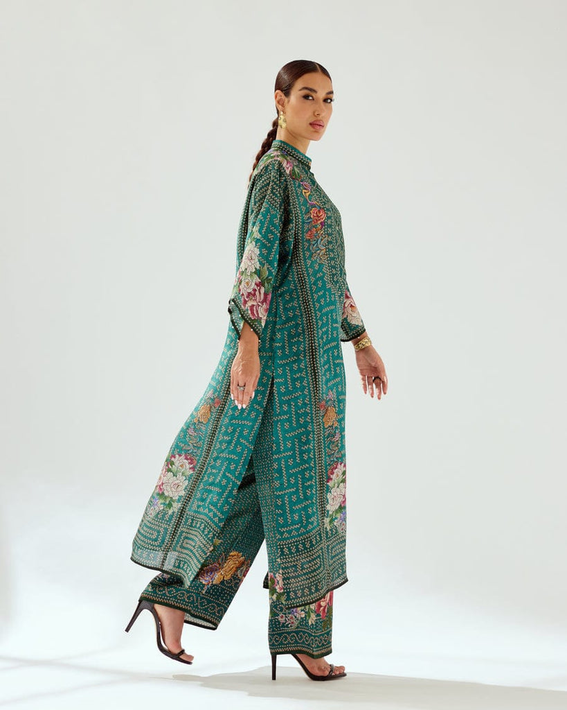 Ghazala Teal Set HSC-0004