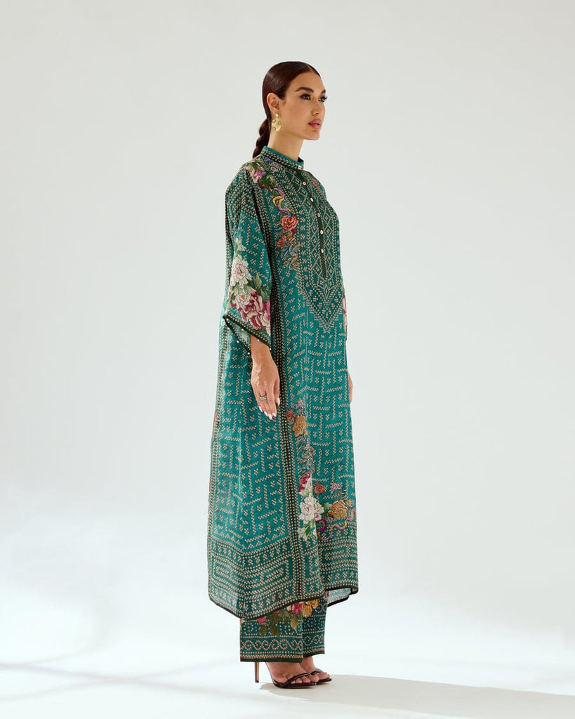 Ghazala Teal Set HSC-0004