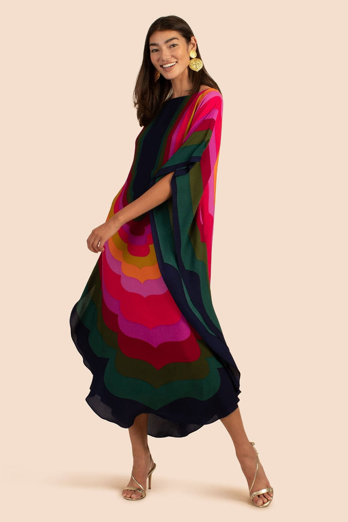 Multi shaded Kaftan HNK-0011