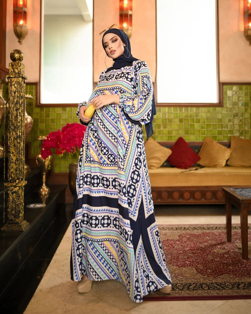 Geometric Abaya HAC_0078
