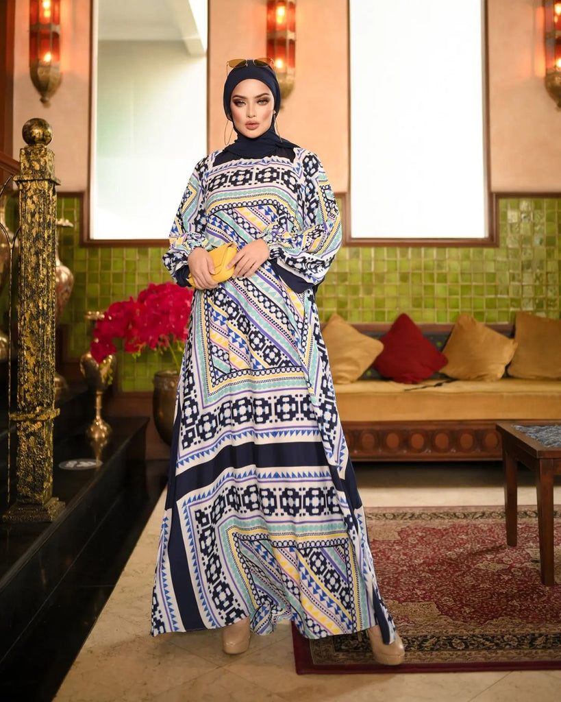 Geometric Abaya HAC_0078