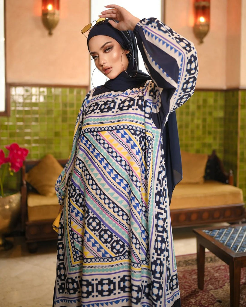 Geometric Abaya HAC_0078