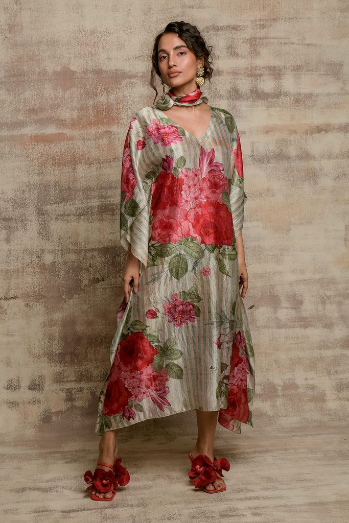 Floral Kaftan HLK-0106