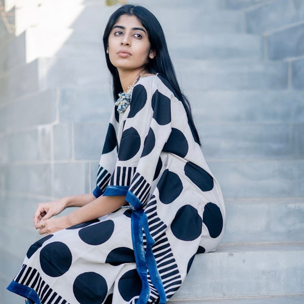 Circle Kaftan Lawn HLK-0001