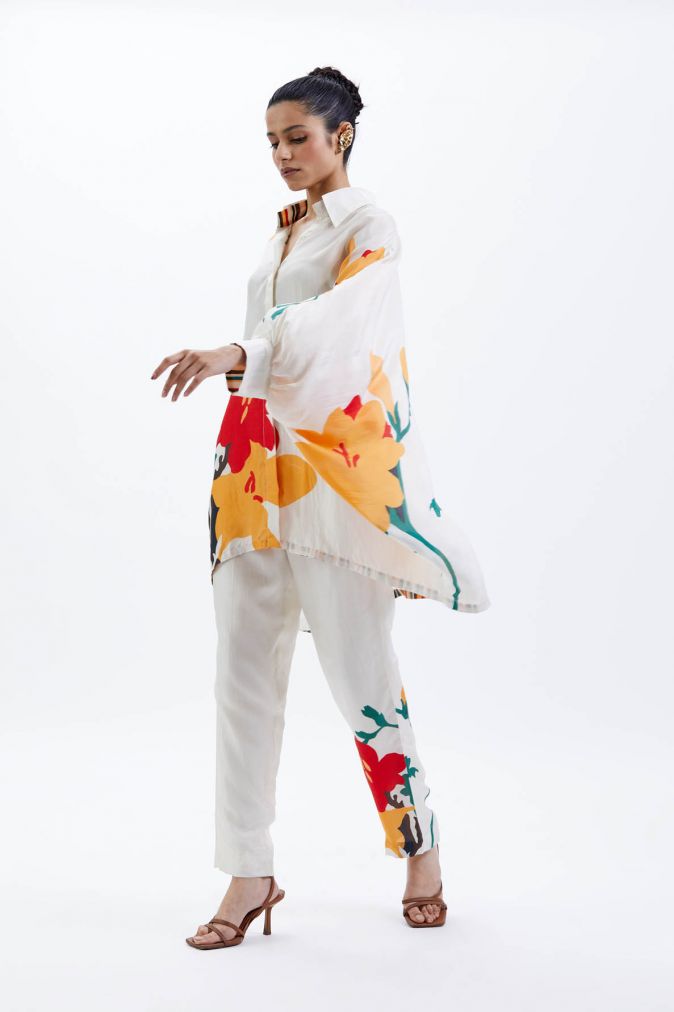 Floral Kaftan Set HCS-0004