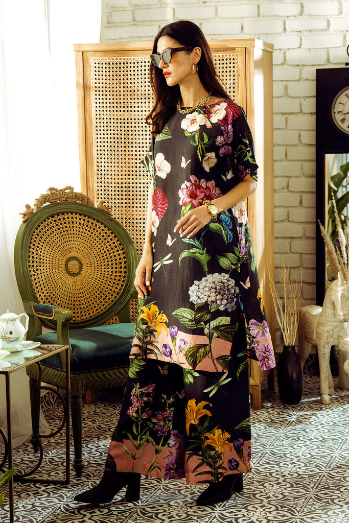 Floral Two Piece Dress HED-0031