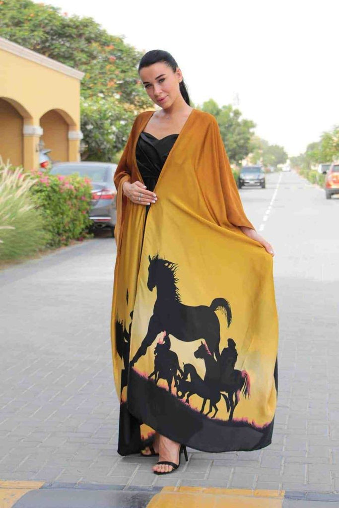 Yellow Horse Print HCC-0003