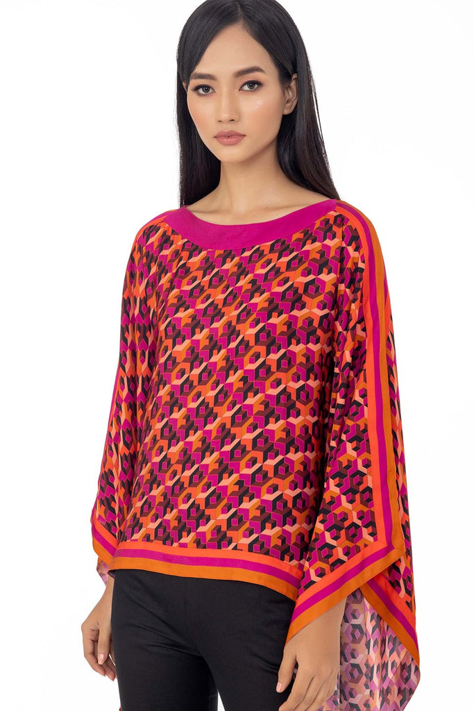 Geo Short Kaftan Set HWD-0032