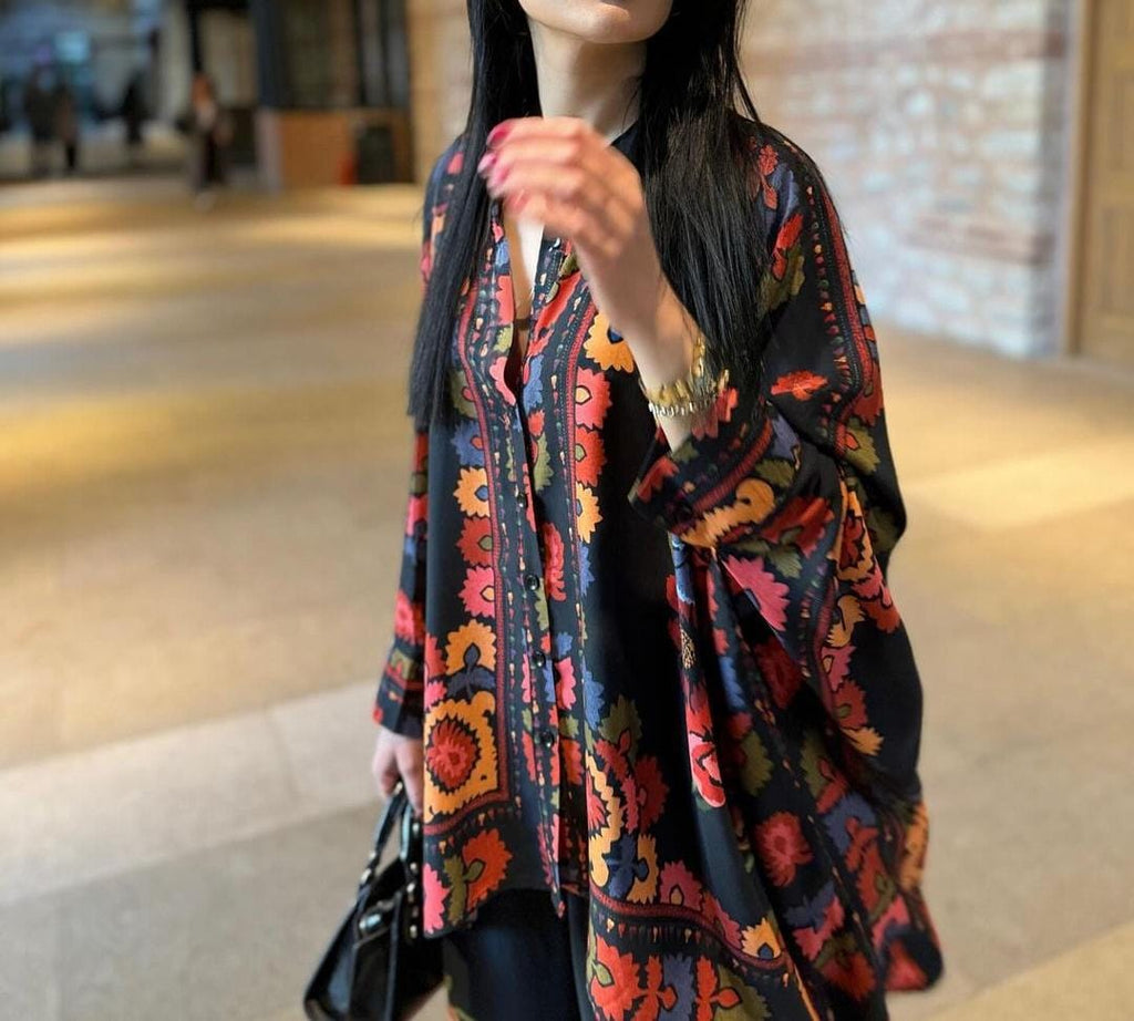 Suzani Black Co_Ord Set