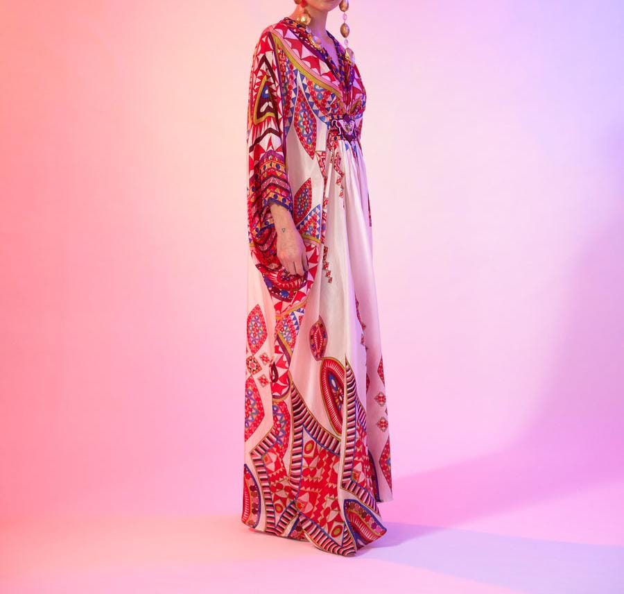 Candy Silk Kaftan