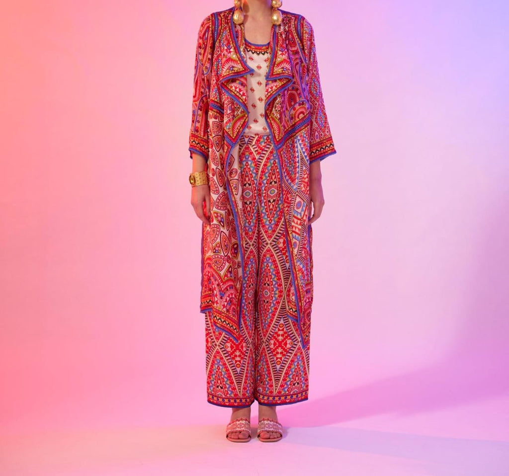 Candy Silk Jacket Set