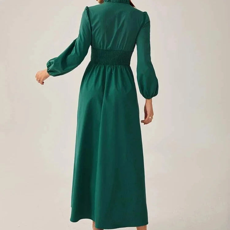 Green Smoking Frocks HLW-0005