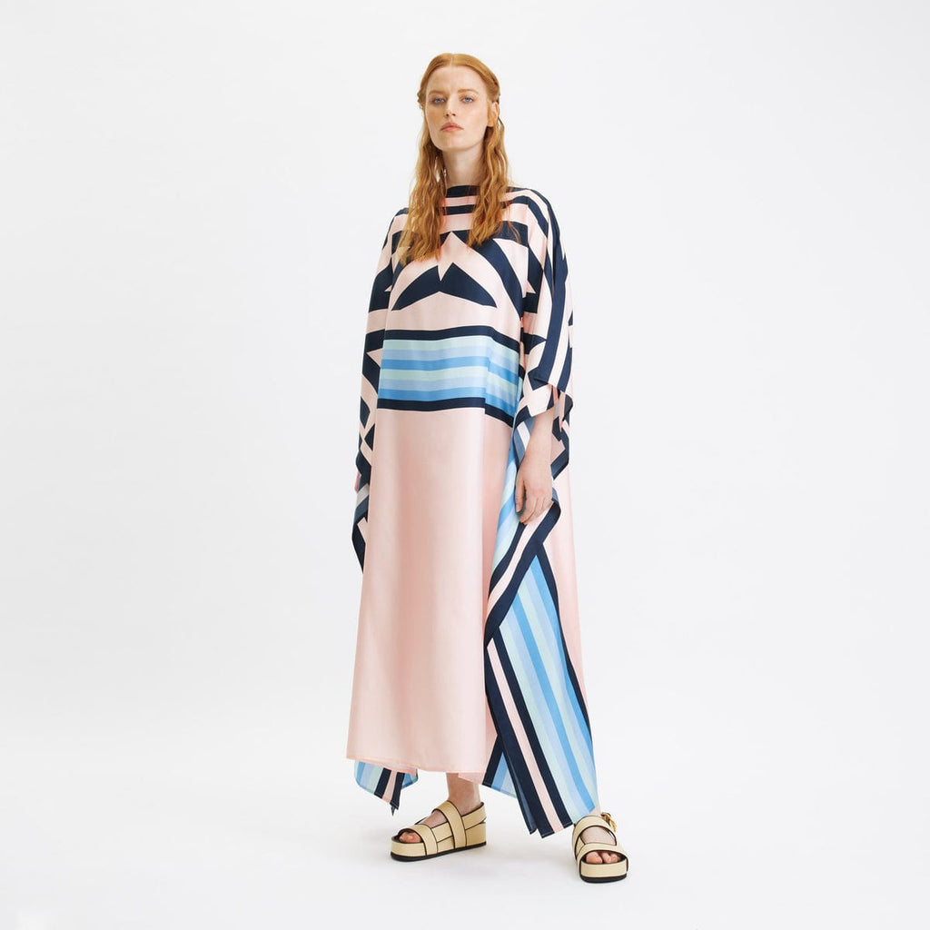 Pink Triangle Scarf Kaftan HSK-0003