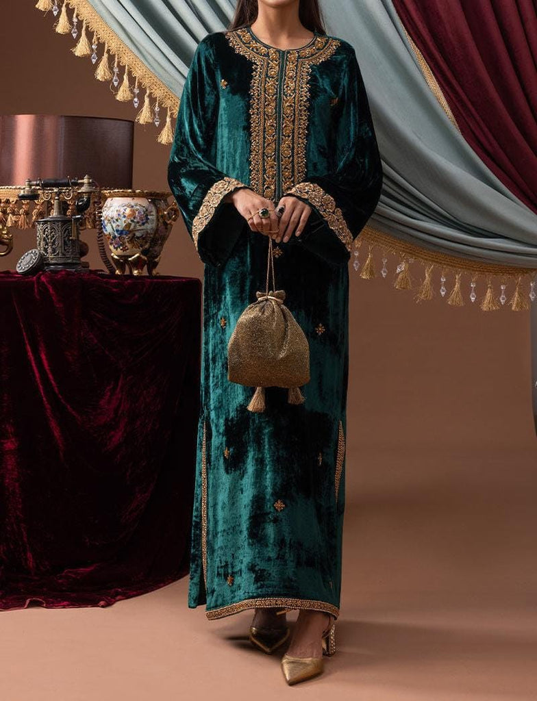 Emerald Kaftan Set