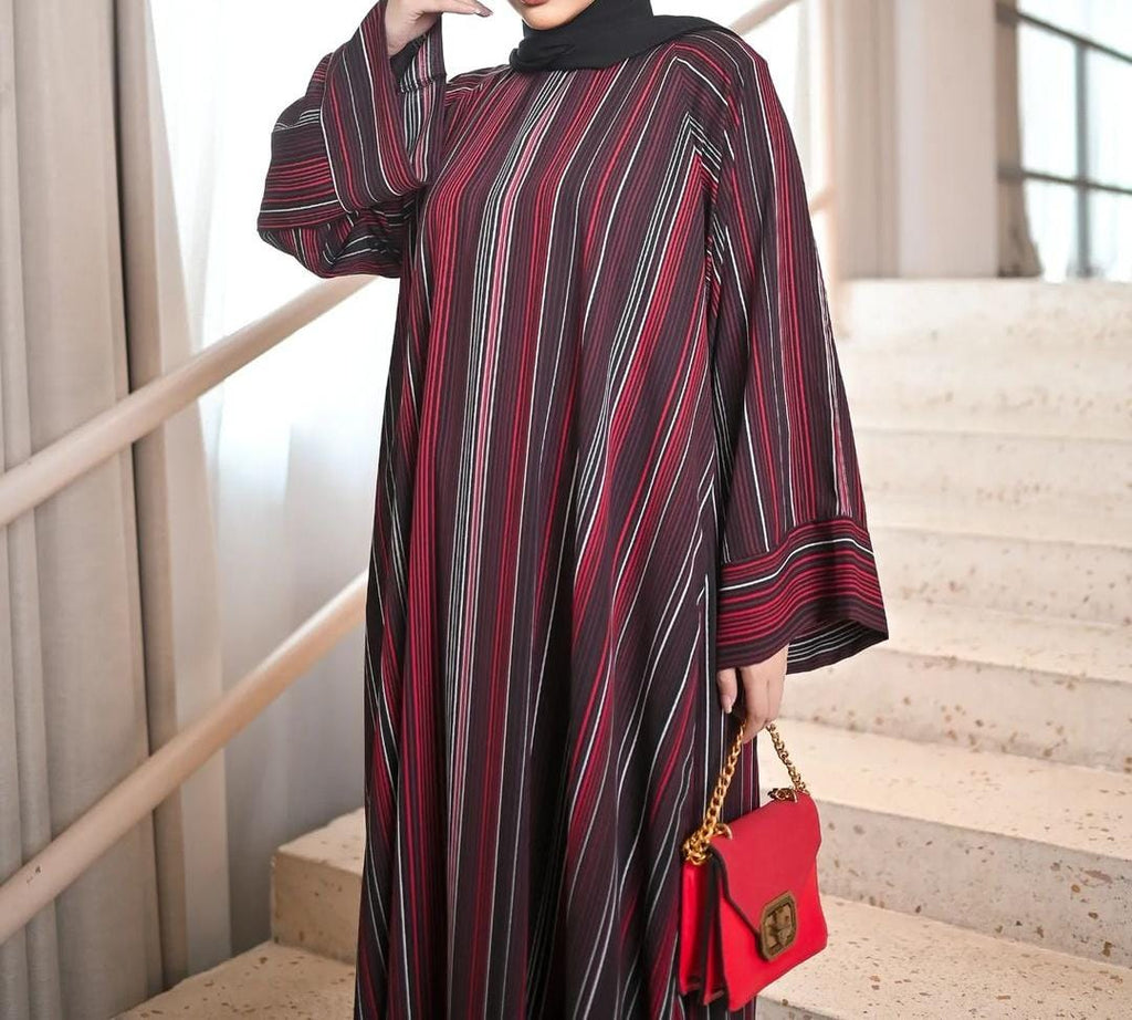 Red Line Abaya NAC-0002