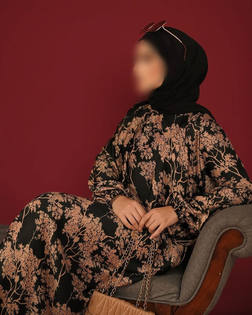 Zemirsha Black Abaya NAC-036