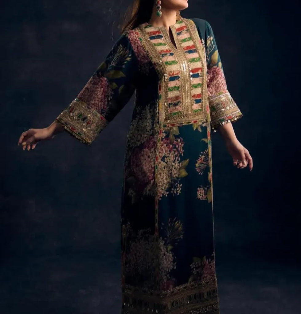 Kareena Kapoor Kaftan Dress Green