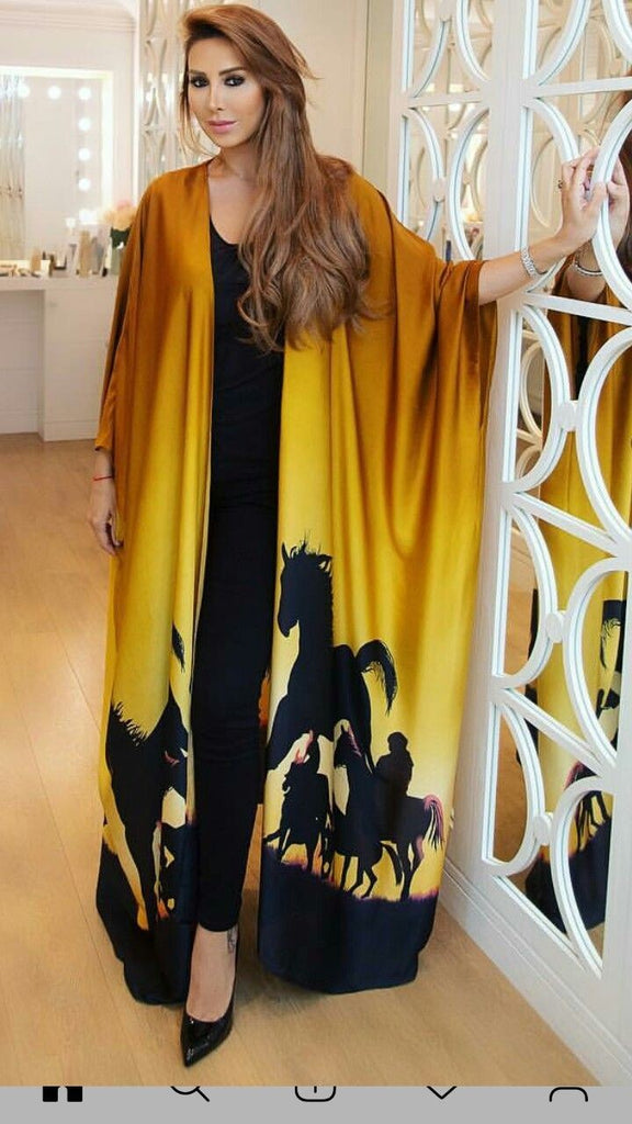 Yellow Horse Print HCC-0003