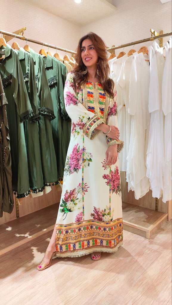 Kareena Kapoor Kaftan Dress White