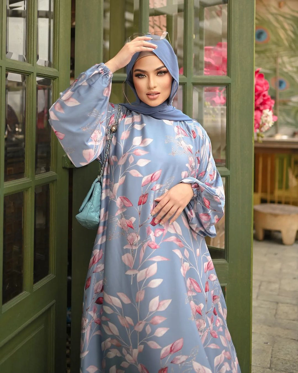 Donelli Abaya Blue