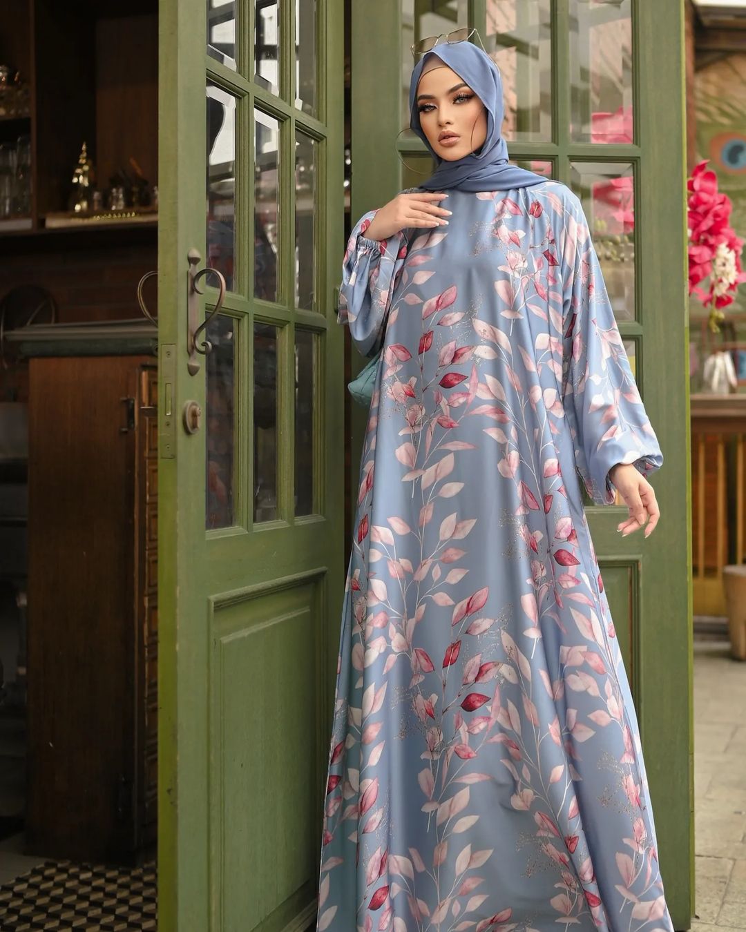Donelli Abaya Blue