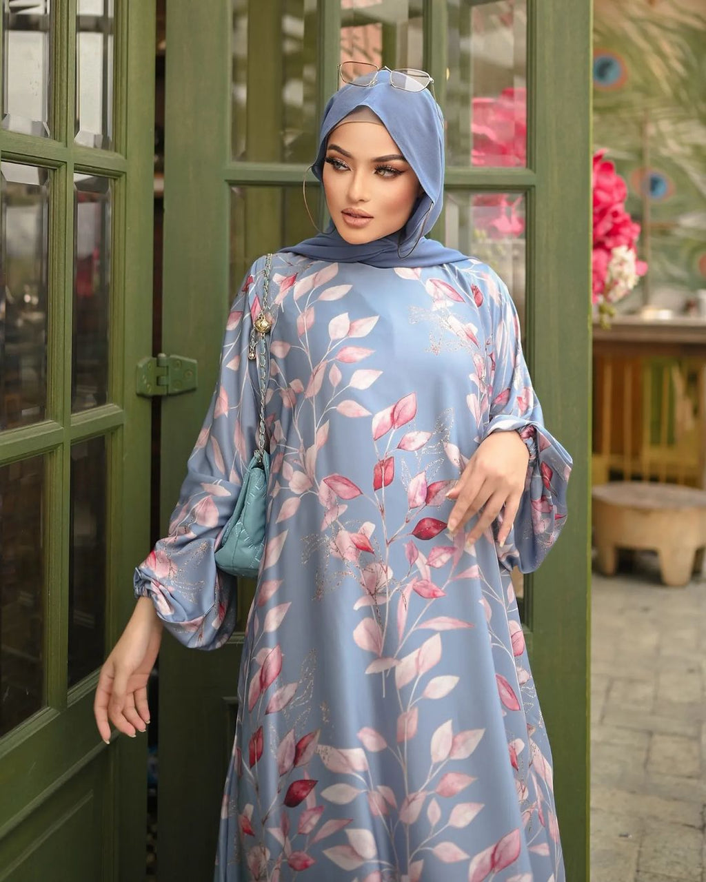 Donelli Abaya Blue