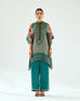 Green Kaftan Set HSC-0010