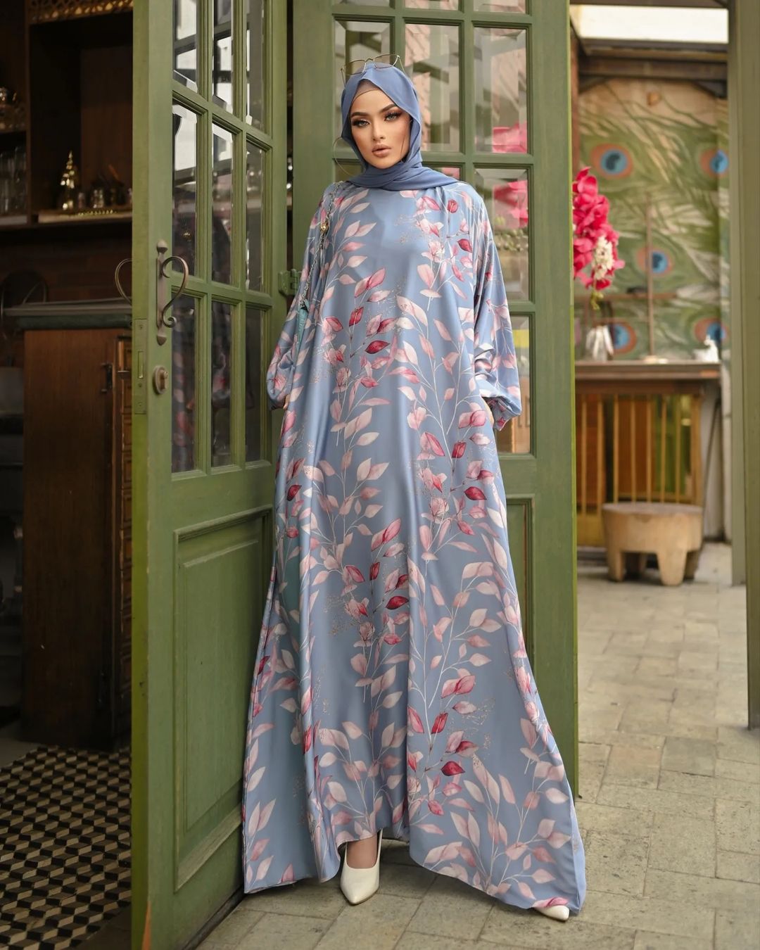 Donelli Abaya Blue