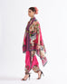 Fuchsia Kaftan Shalwar Set HED-0014