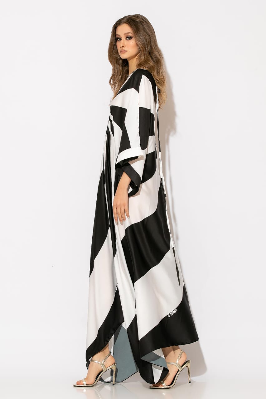 Irida Kaftan Black Shirt HSK-0021