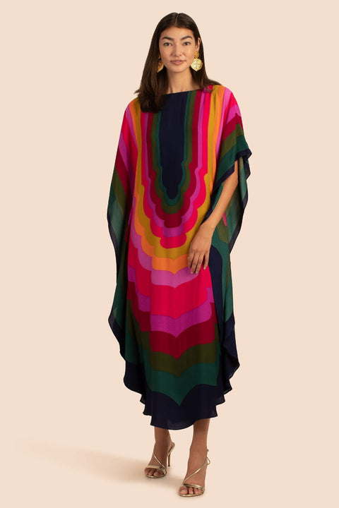 Multi shaded Kaftan HNK-0011