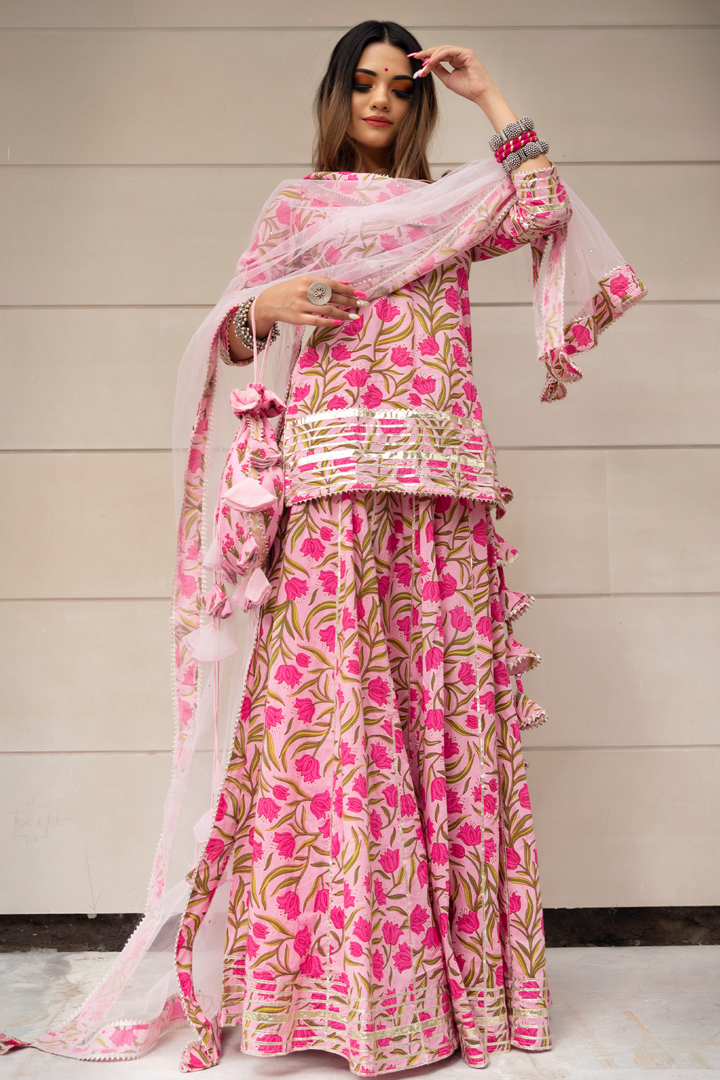 Lawn Lehnga Choli HED-0033