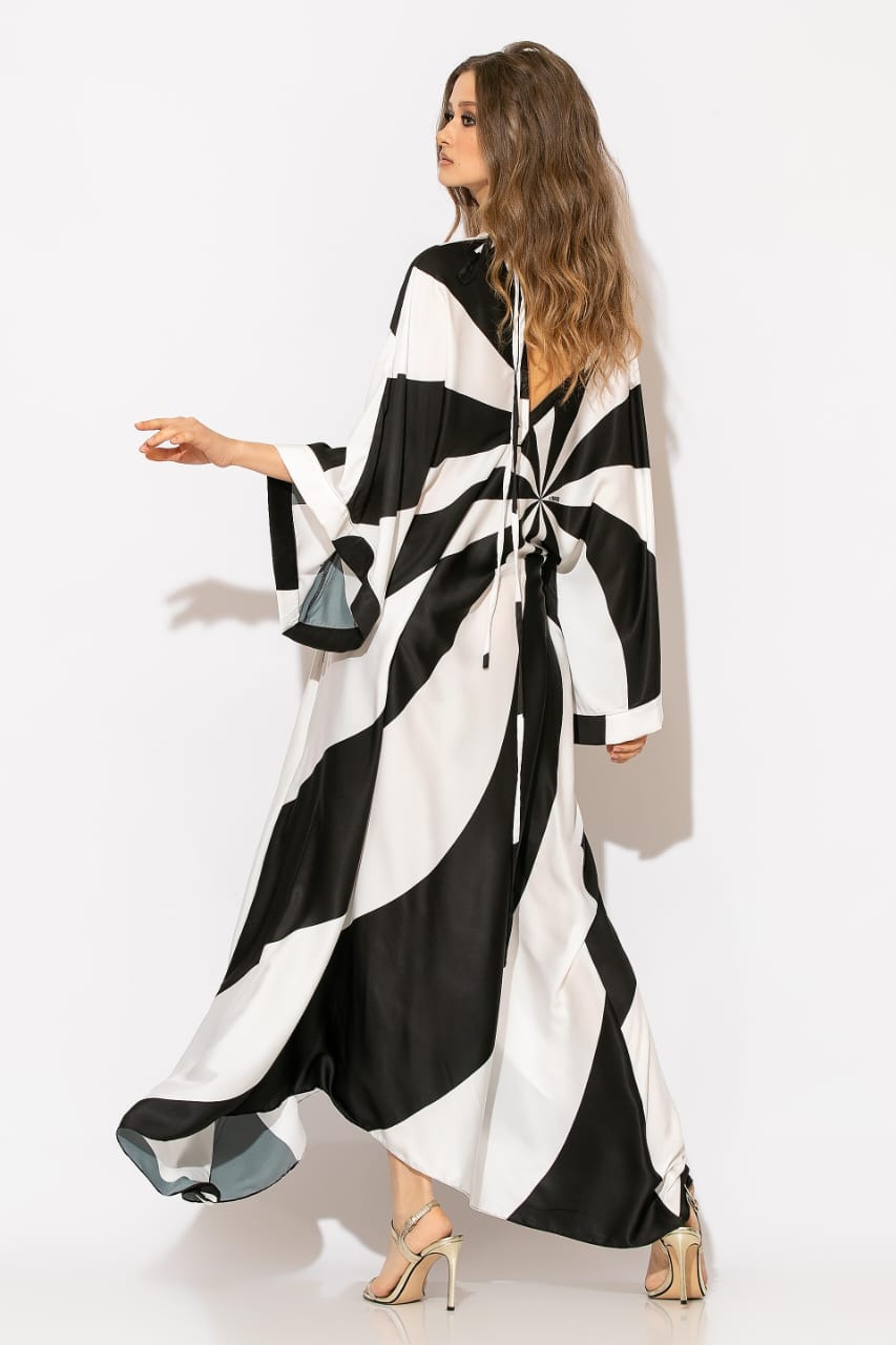 Irida Kaftan Black Shirt HSK-0021