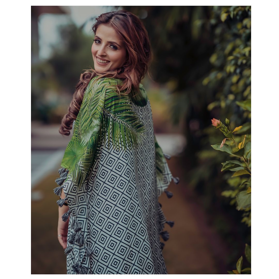 Tropical Leaf Kaftan HLK-0193