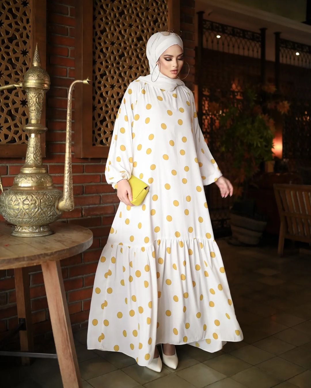 Dotted Abaya HAC_0062