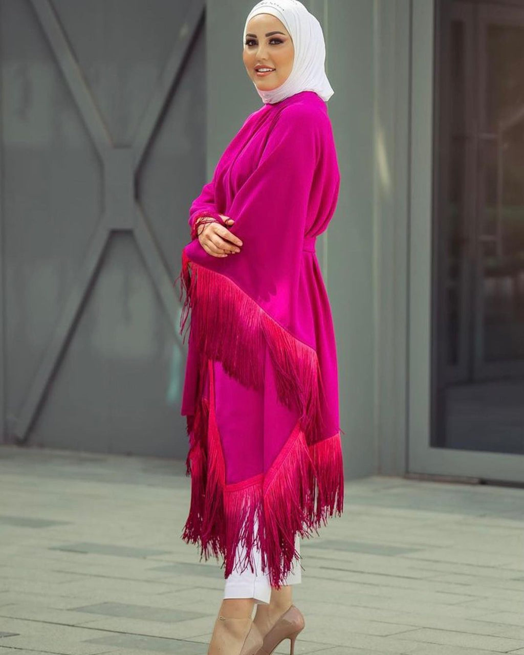 Pink Tussel Set HLK-0066