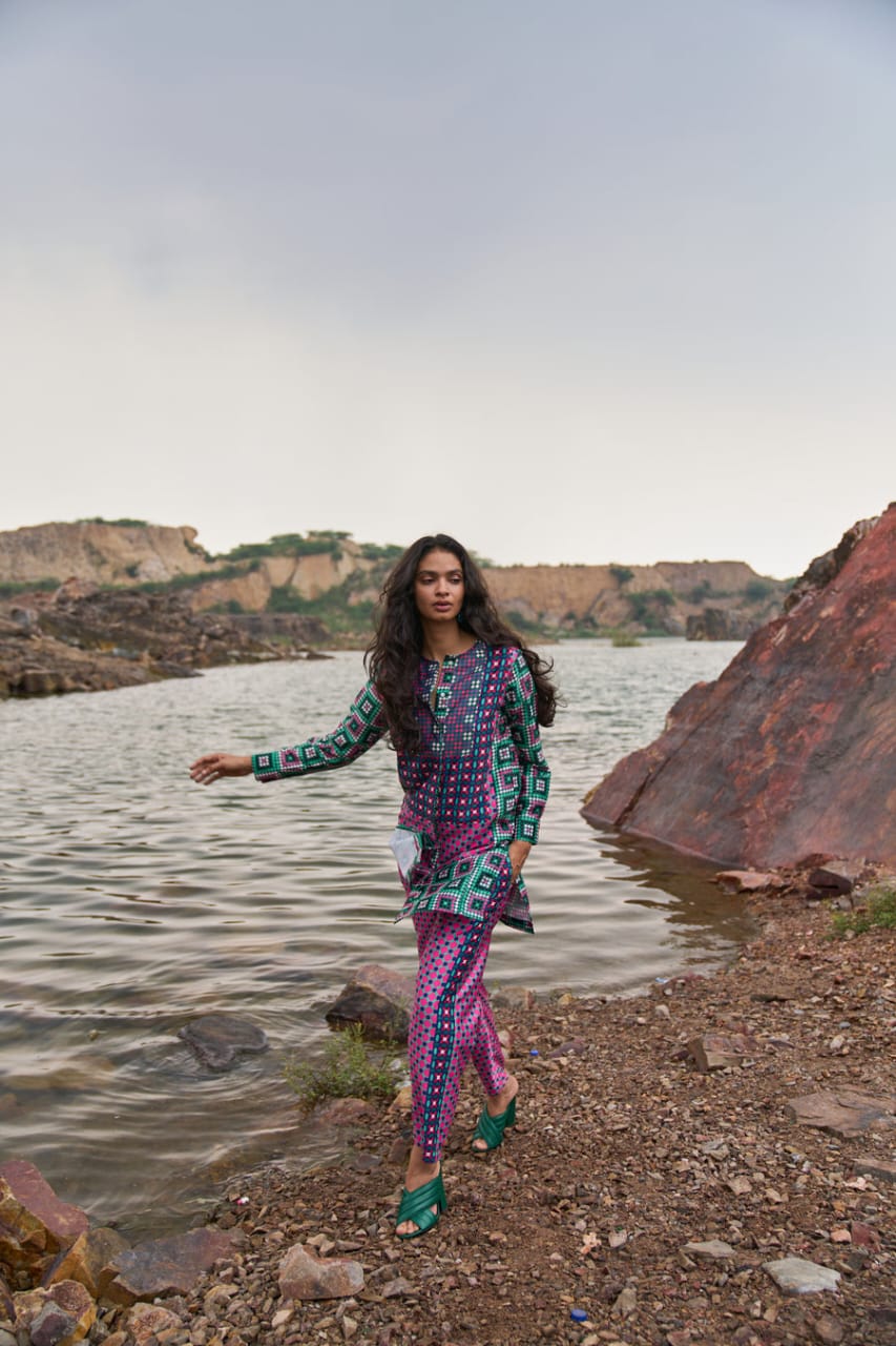 Morrocon Tile Print HCS-0010