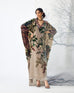 Taupe Velvet Kaftan HVC-0035