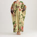 Sulphur Floral Long Kaftan AUG-0002