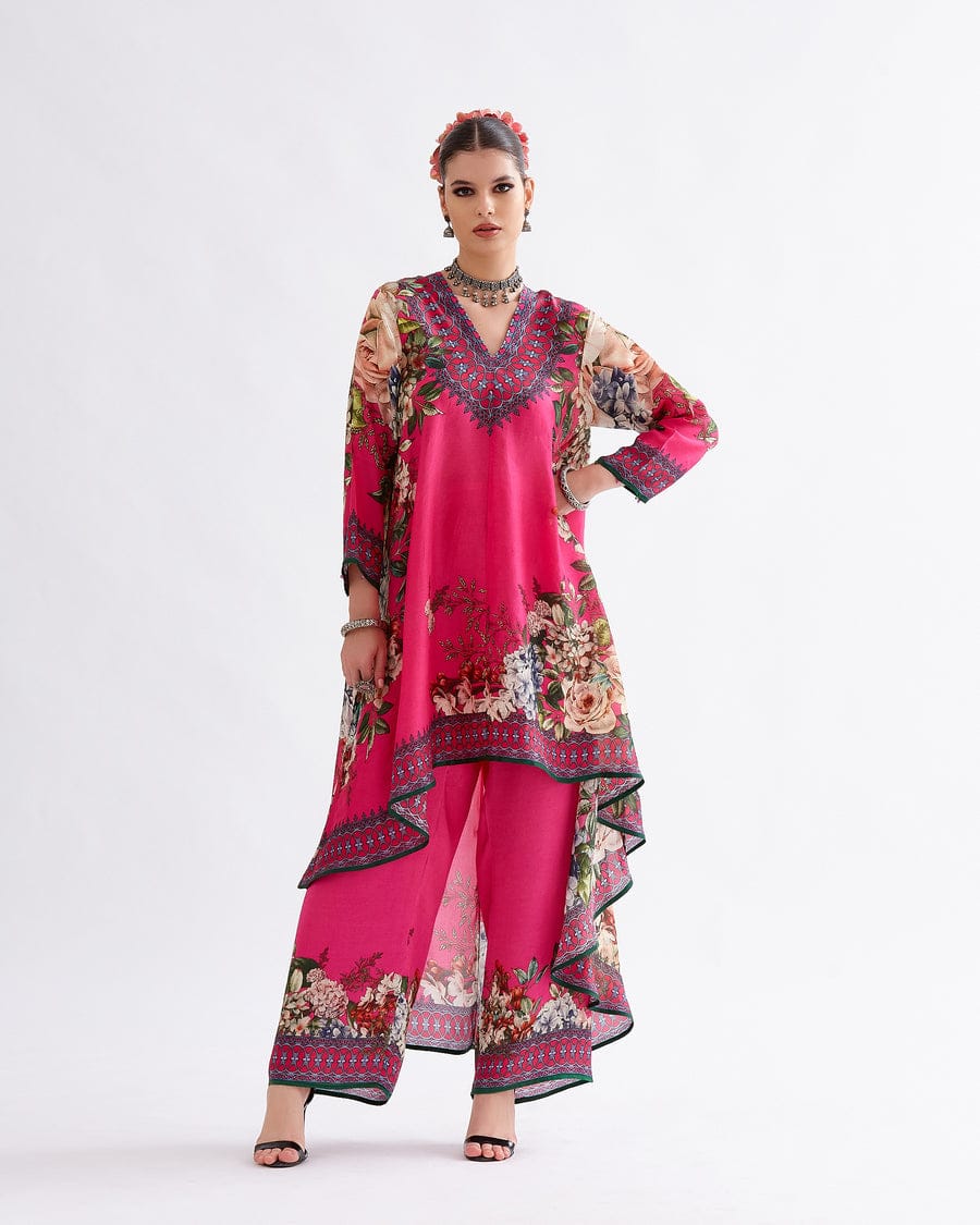 Fuchsia Tunic Set HVF-0002