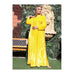Yellow Velvet Gown HVC-0008