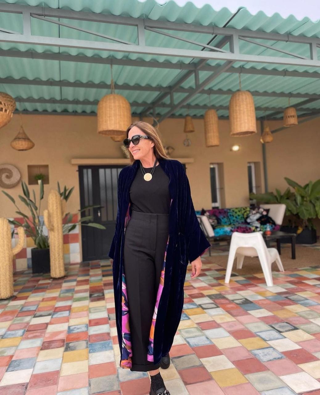 Double Layered Velvet Gown HAC_0130