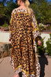 Leopard Print  Kaftan HSK-0010