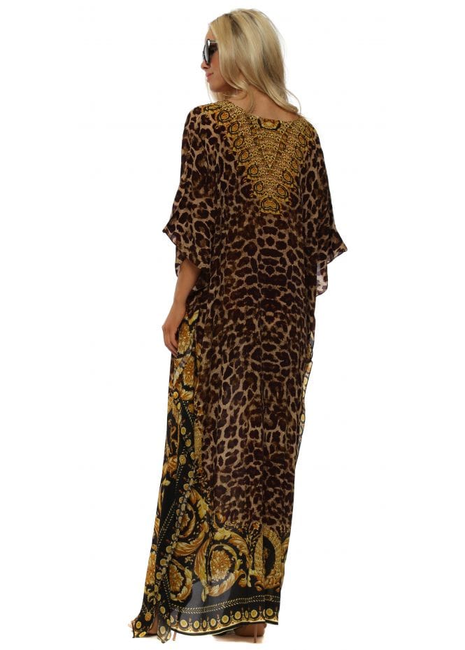 Versace Leapord Kaftan HLK-0025