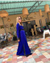 Blue Velvet Gown HVC-0043