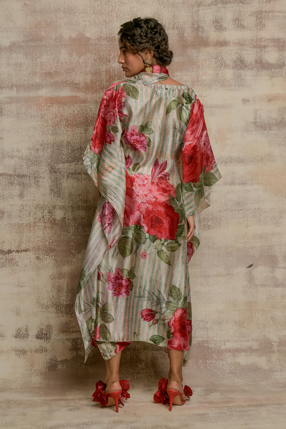Floral Kaftan HLK-0106
