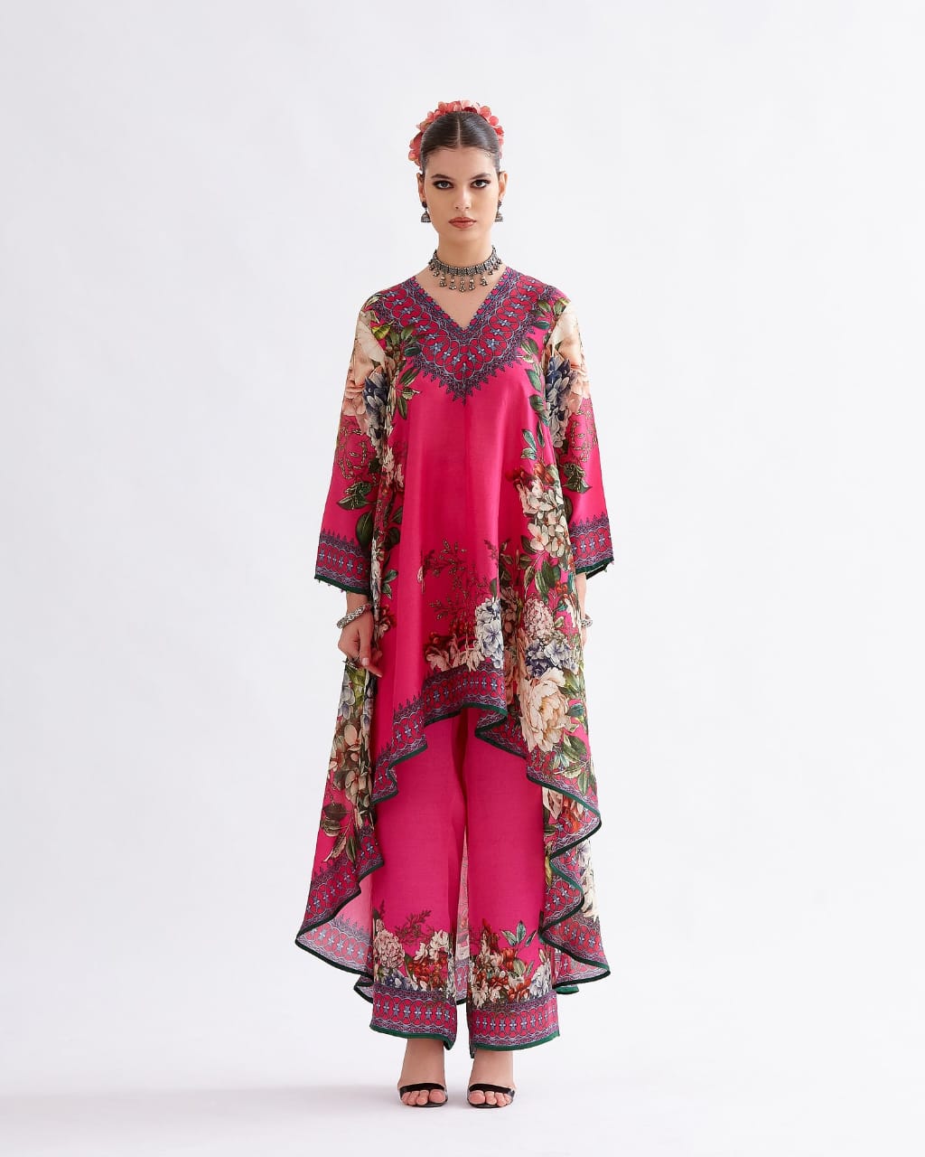 Fuchsia Tunic Set HVF-0002