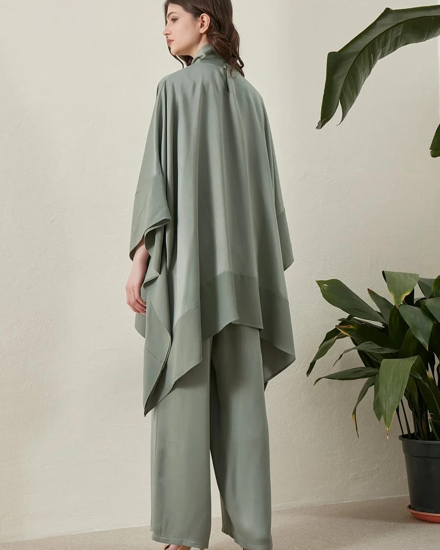 Light Green Silk HCS-0022