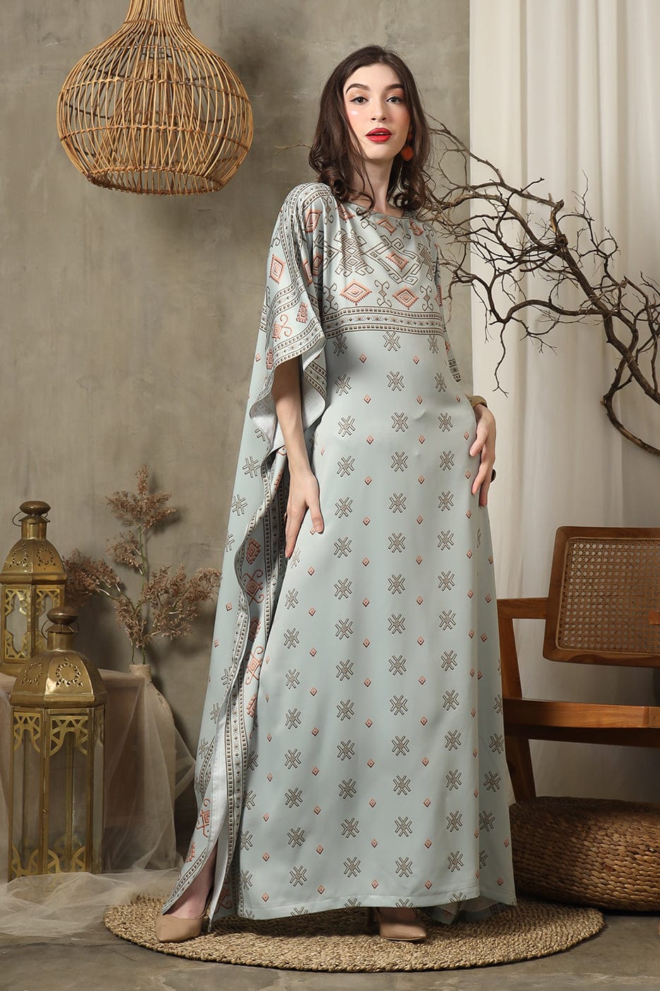 Silk Kaftan 009